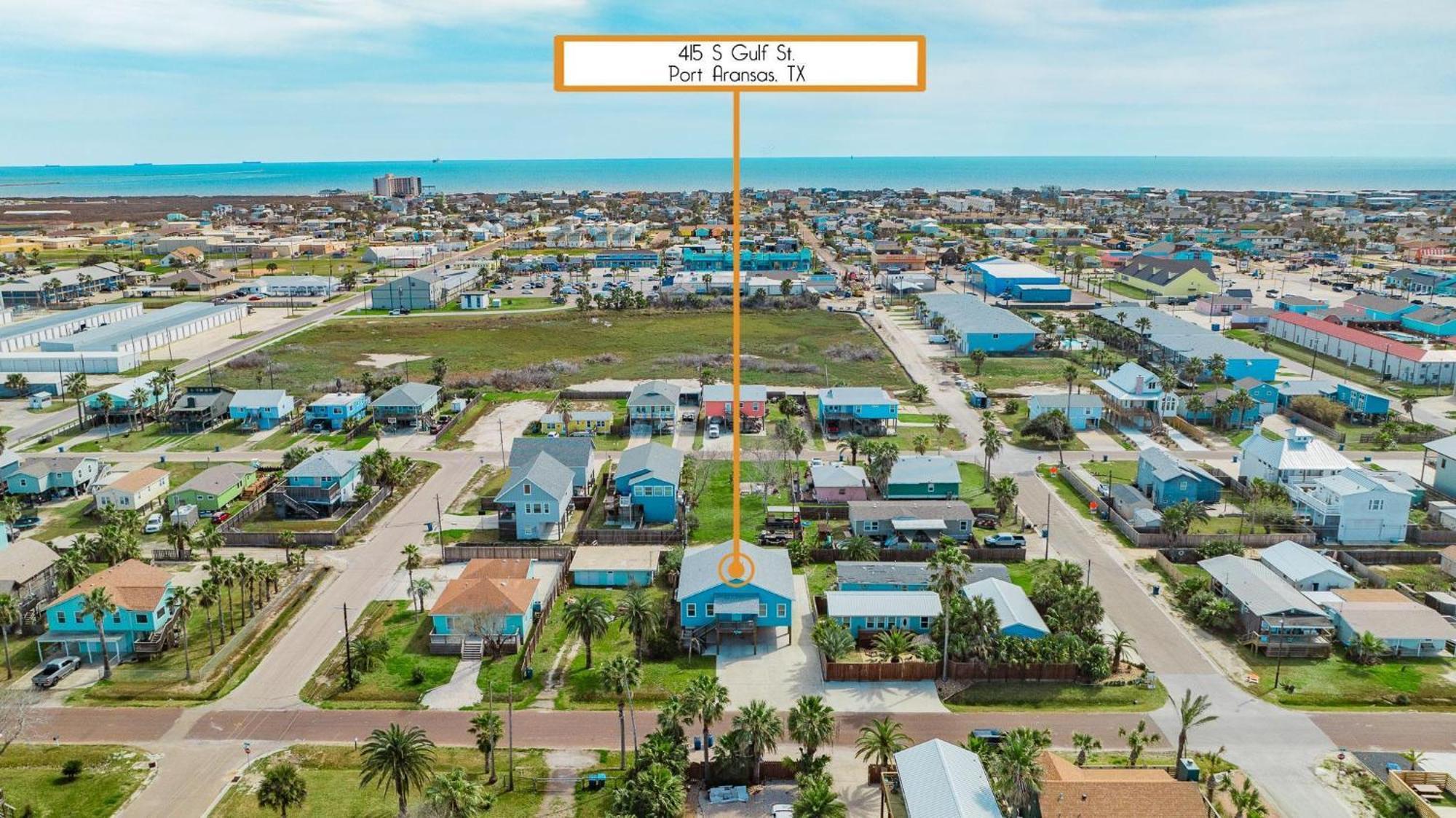 Casita Del Mar - Golf Cart Included Boat Parking Villa Port Aransas Exterior photo