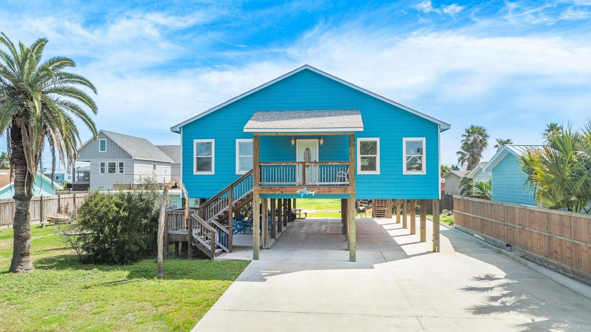 Casita Del Mar - Golf Cart Included Boat Parking Villa Port Aransas Exterior photo